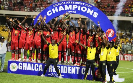 ASANTE KOTOKO CAME FROM BEHIND TO BEAT HEARTS OF OAK TO CLINCH THEIR NINTH PRESIDENT CUP TITLE