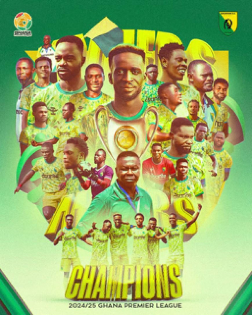 BIBIANI GOLD STARS TO REPRESENT GHANA IN THE 2025-26 CAF INTER CLUB COMPETITION