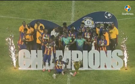 Hearts of Oak Crowned Champions of 2025 Gbese Mantse Homowo Peace Cup