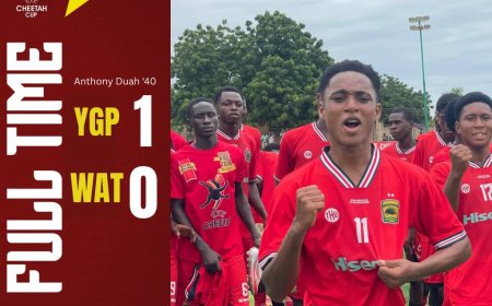KUMASI ASANTE KOTOKO U-17 ADVANCE TO KNOCKOUT STAGE OF 2025 CHEETAH CUP