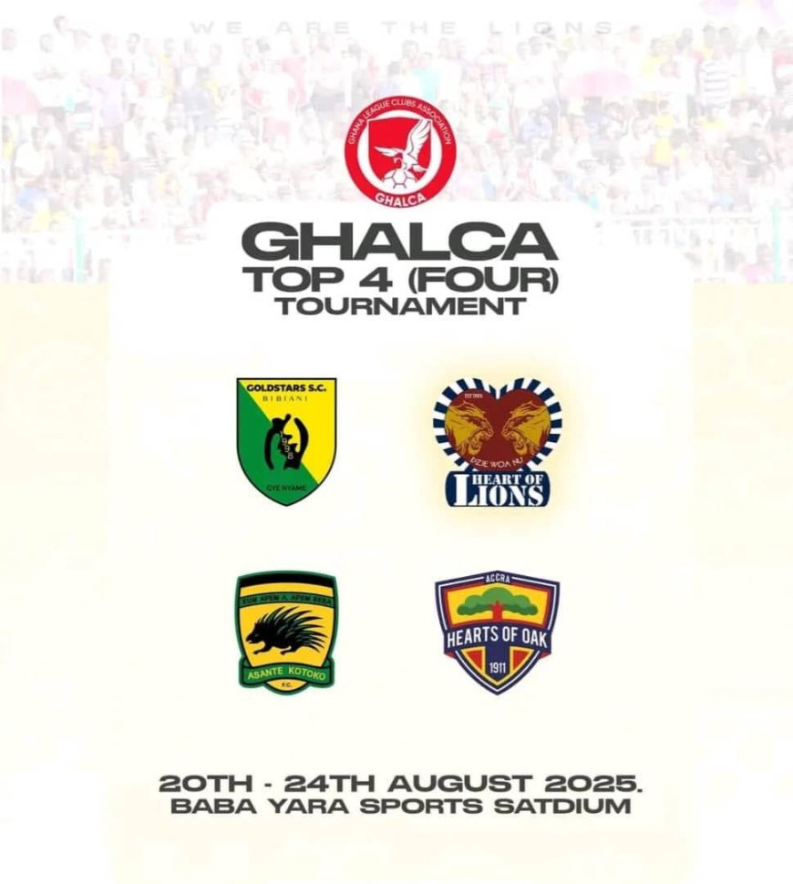 PREVIEW: BIBIANI GOLD STARS HOST HEART OF LIONS IN 2025 GHALCA TOP 4 SHOWDOWN