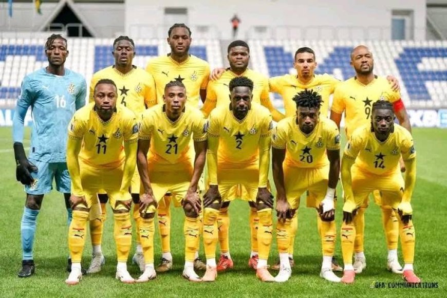 BLACK STARS UNVEIL PROGRAM OUTLINE FOR 2026 FIFA WORLD CUP QUALIFIERS