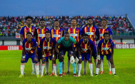 COACH DRAMANI NAMES HEARTS OF OAK LINEUP AGAINST HOHOE UNITED