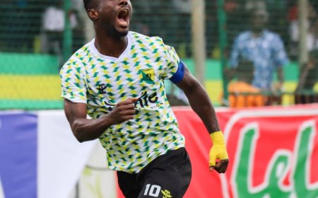 SAMUEL ATTAH KUMI SCORES FIRST GOAL OF 2025-26 GHANA PREMIER LEAGUE SEASON