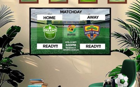 2025-26 GHANA PREMIER LEAGUE PREVIEW: DREAMS FC  VS ACCRA HEARTS OF OAK 
