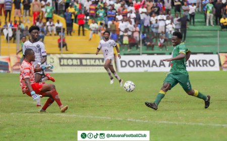 ADUANA FC STAGES THRILLING SECOND-HALF COMEBACK TO BEAT SWEDRU ALL BLACKS 2-1