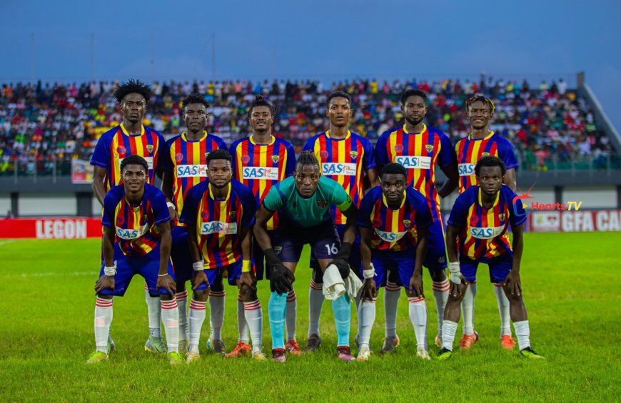 COACH DRAMANI NAMES HEARTS OF OAK LINEUP AGAINST HOHOE UNITED