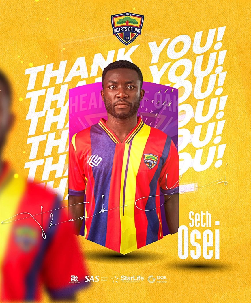 PHOBIANS MAKE ROSTER CUT: SETH OSEI'S CONTRACT TERMINATED MUTUALLY