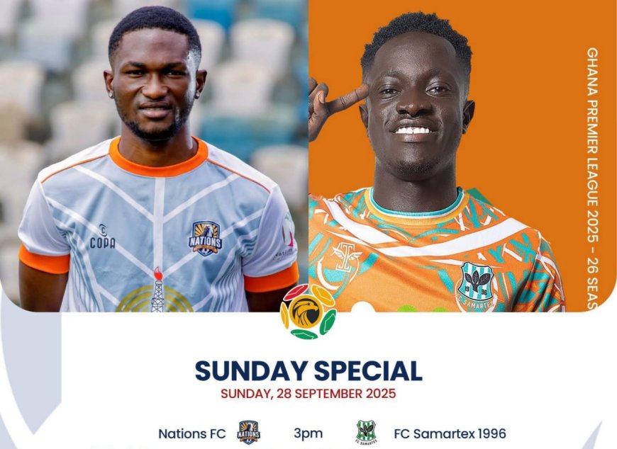 GPL WEEK 3: NATIONS FC AIMS TO MAINTAIN UNBEATEN RECORD AGAINST FC SAMARTEX 1996