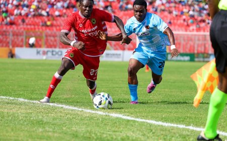 KUMASI ASANTE DROPS POINTS AS HEART OF LIONS SHARE SPOILS 