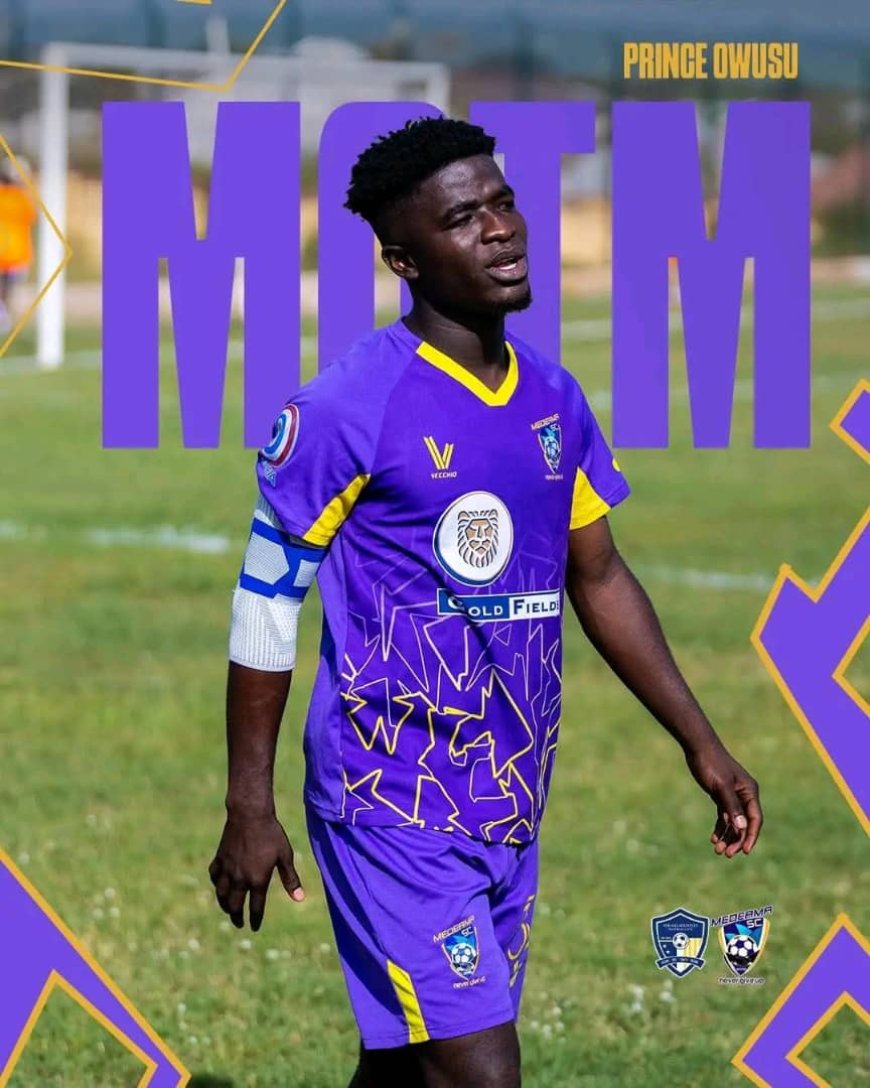 MEDEAMA'S PRINCE OWUSU, "KWADWO MESSI," EARNS BLACK STARS CALL-UP