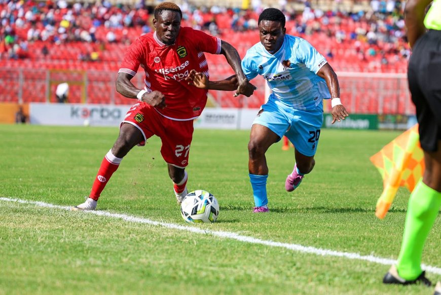 KUMASI ASANTE DROPS POINTS AS HEART OF LIONS SHARE SPOILS