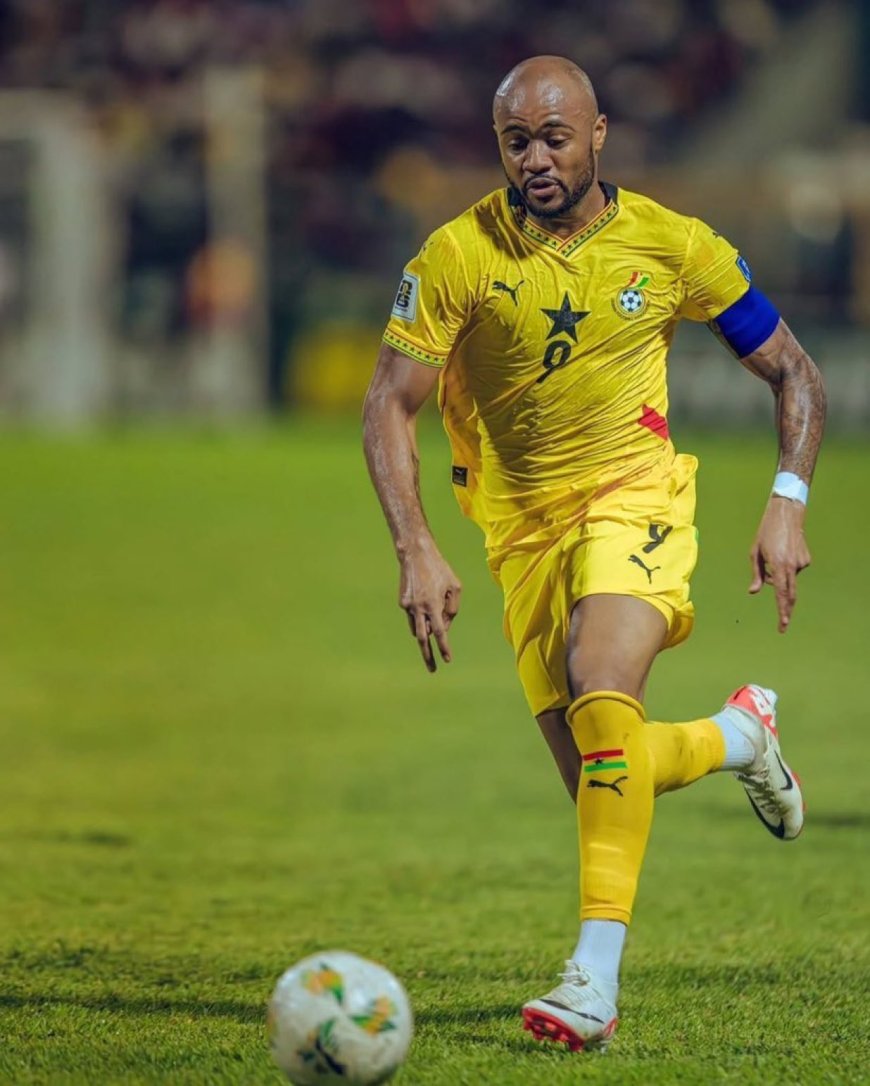 JORDAN AYEW LEADS GHANA TO 2026 WORLD CUP, MAKES HISTORY AS FIFTH CAPTAIN