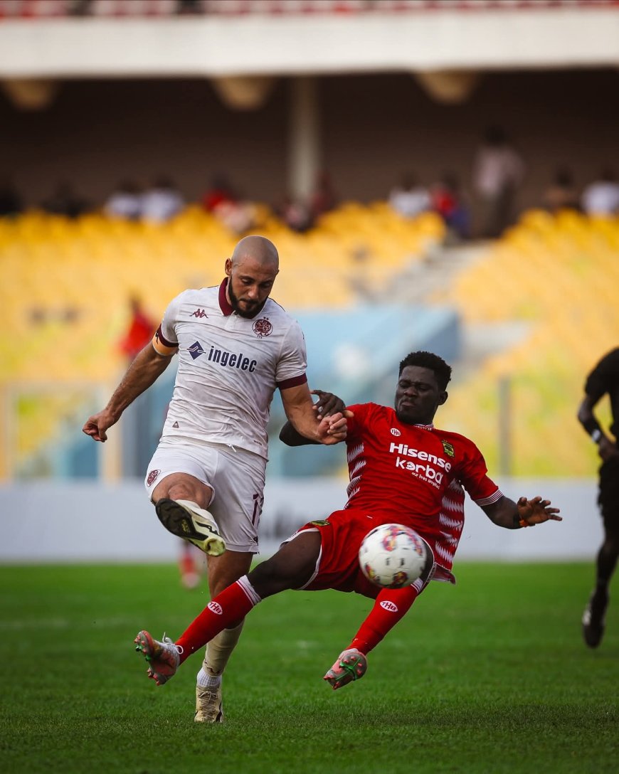 MOROCCAN SIDE WYDAD AC HANDS ASANTE KOTOKO FIRST HOME LOSS IN 38 YEARS