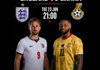 2026 FIFA WORLD CUP PREVIEW: ENGLAND VS GHANA; BLACK STARS EYE TO BE THE FIRST AFRICAN NATION TO BEAT THE THREE LIONS AT WORLD CUP