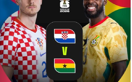 2026 FIFA WORLD CUP  PREVIEW: CROATIA FACE UPHILL BATTLE AGAINST UNBEATEN GHANA IN GROUP L ROUND 3 FIXTURE 