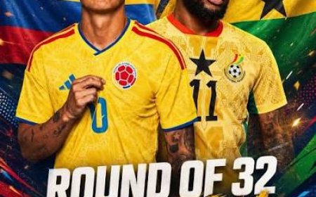 2026 FIFA WORLD CUP  PREVIEW: COLOMBIA WILL BATTLE IT OUT WITH GHANA FOR ONE OF THE ROUND OF 16 SPOT