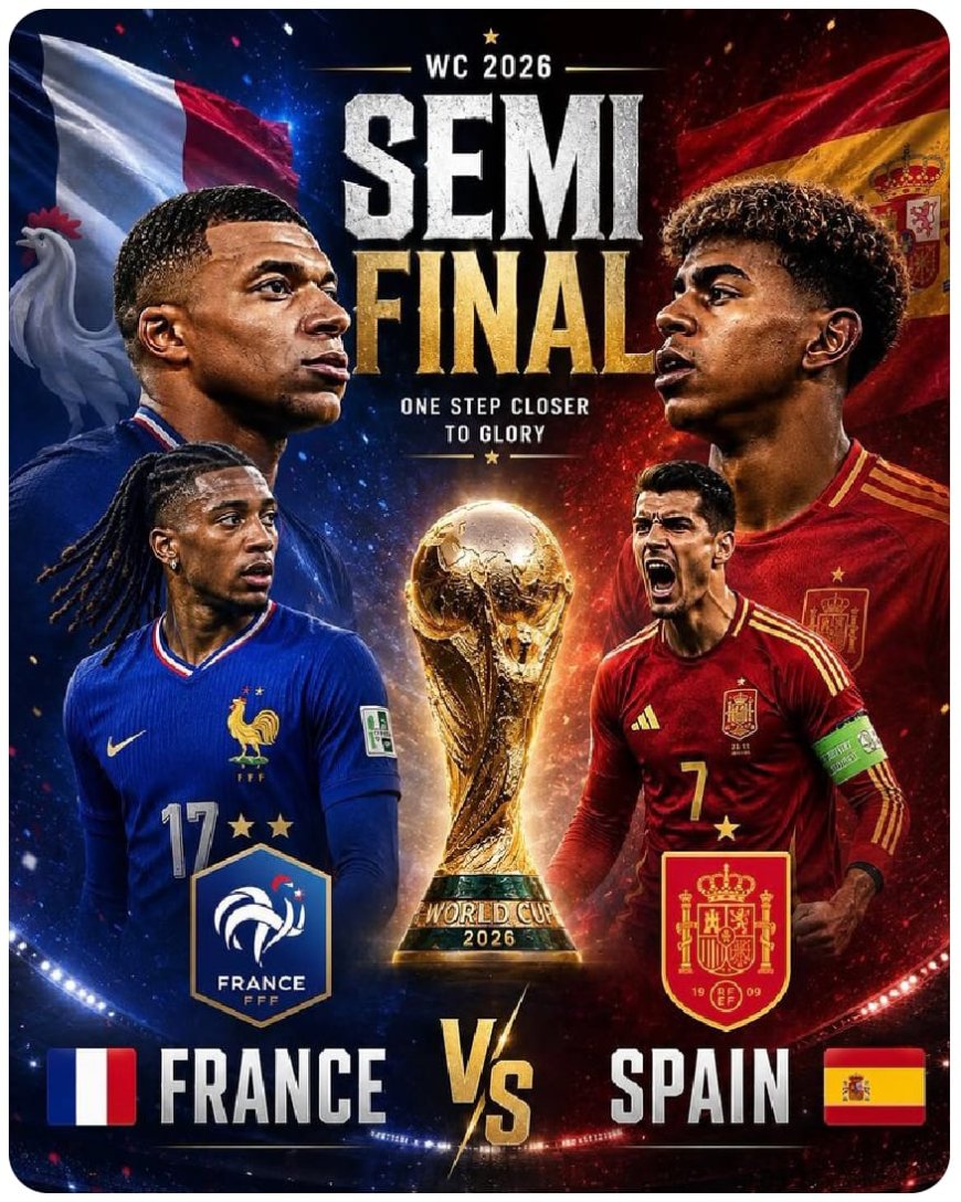 2026 FIFA WORLD CUP  PREVIEW: THE TWO EUROPEAN POWERHOUSE ARE MEETING ON TUESDAY, JULY 14, 2026 AT THE AT&T STADIUM