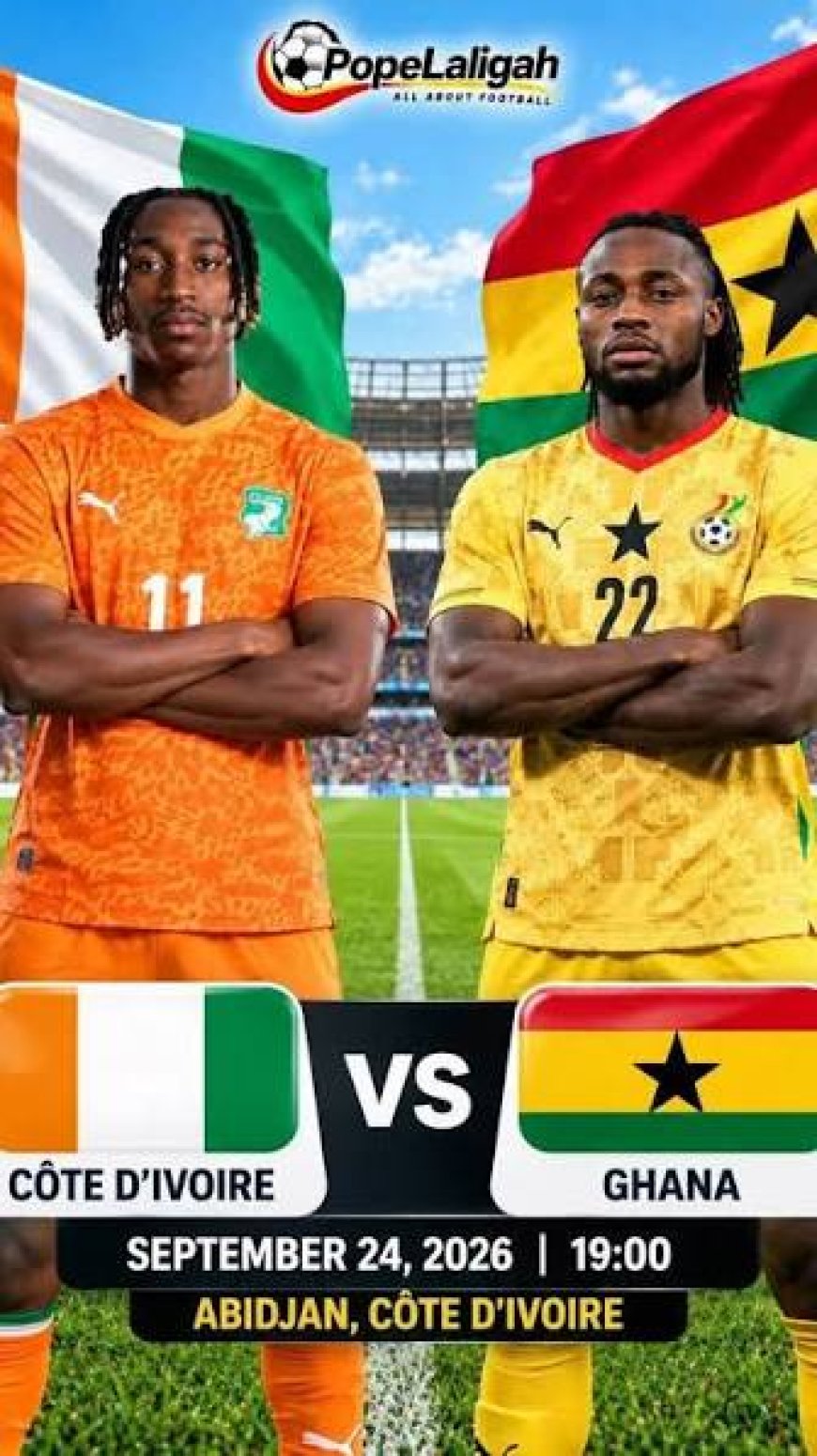 2027 AFCON QUALIFIERS  PREVIEW: IVORY COAST WILL BEGIN THEIR CAMPAIGN TO QUALIFY FOR THE 2027 AFCON TOURNAMENT AS THEY FACE THE BLACK STARS OF GHANA